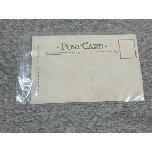 Quebec Bridge Over St. Lawrence River Canada PQ Original Antique Postcard - Picture 6 of 7